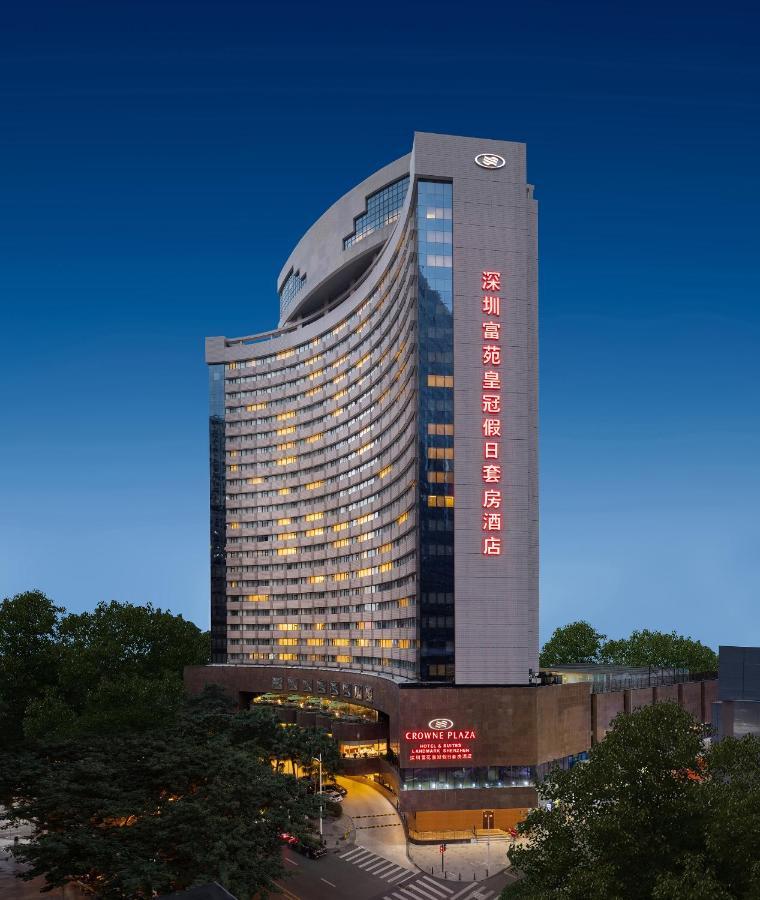 Crowne Plaza Hotel & Suites Landmark Shenzhen By Ihg - Nearby Luohu Border, Indoor Heated Swimming Pool, Complimentary Welcome Drink Buitenkant foto