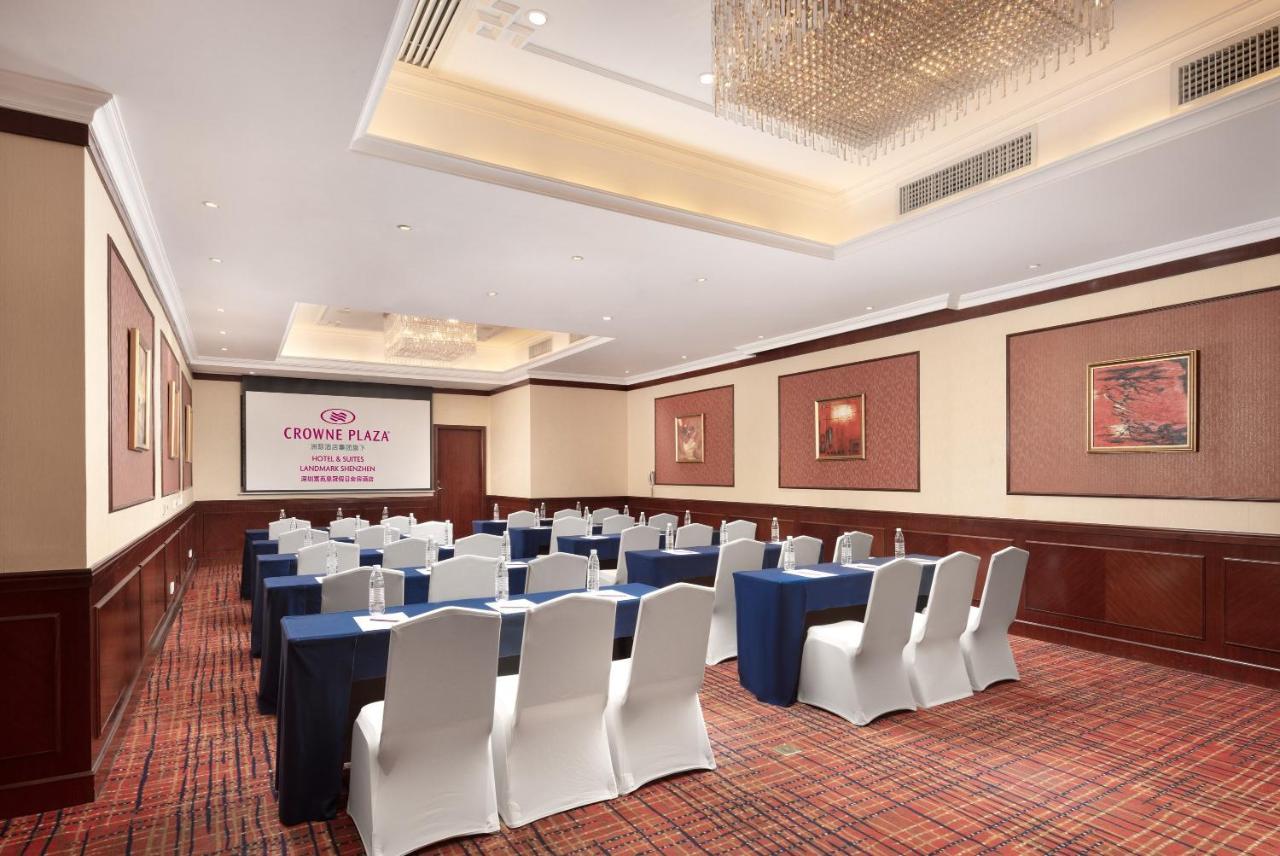 Crowne Plaza Hotel & Suites Landmark Shenzhen By Ihg - Nearby Luohu Border, Indoor Heated Swimming Pool, Complimentary Welcome Drink Buitenkant foto